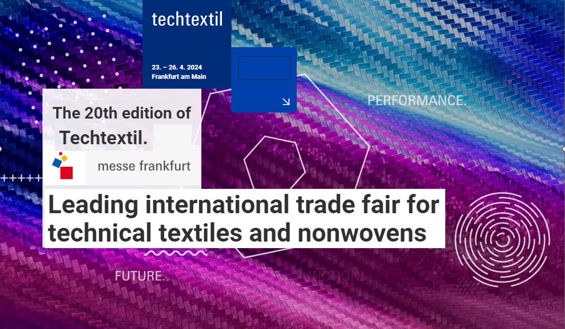 20th Techtextil in Frankfurt am Main